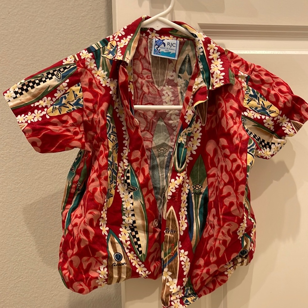 RJC kids Hawaiian shirt